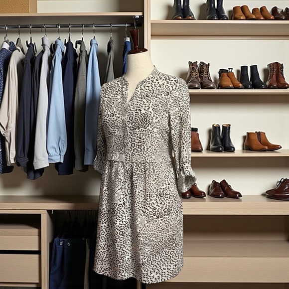 NWT Velvet Heart Leopard Print Dress - Size XS - Picture 7 of 14